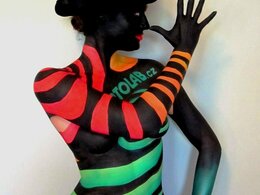 Maľovanie na telo bodypainting