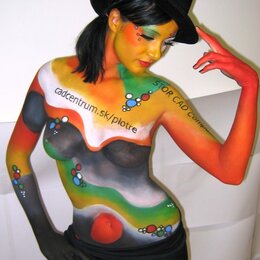 Maľovanie na telo bodypainting