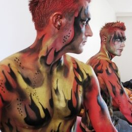 Maľovanie na telo bodypainting