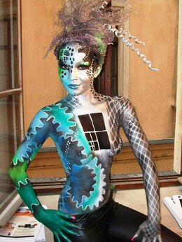 Maľovanie na telo bodypainting