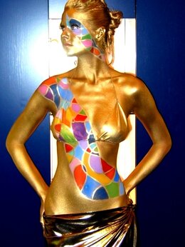 Maľovanie na telo bodypainting