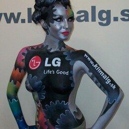 Maľovanie na telo bodypainting