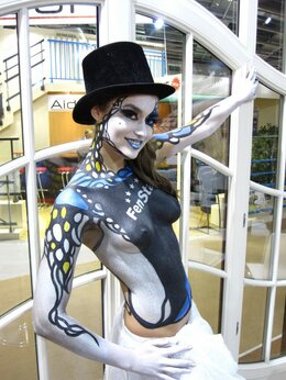 Maľovanie na telo bodypainting